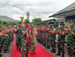 Pangdam XXII/Tambun Bungai Kunjungi Kodim 1014/Pbn, Resmikan Fasilitas Baru